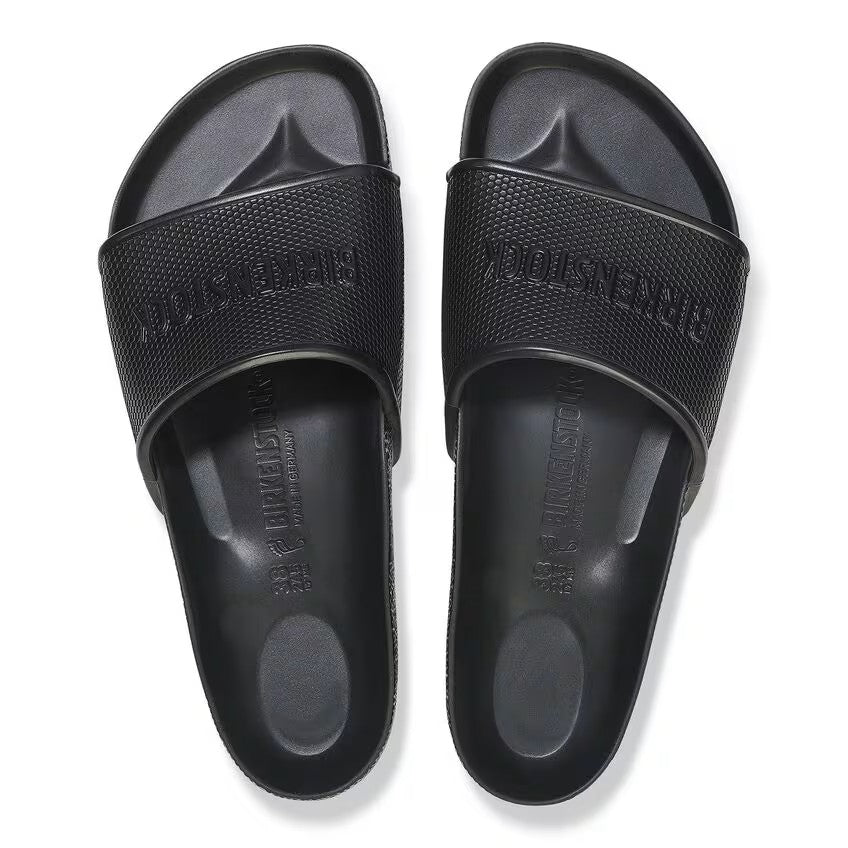 Birkenstock Barbados EVA Slide On Sandals Black Regular Fit