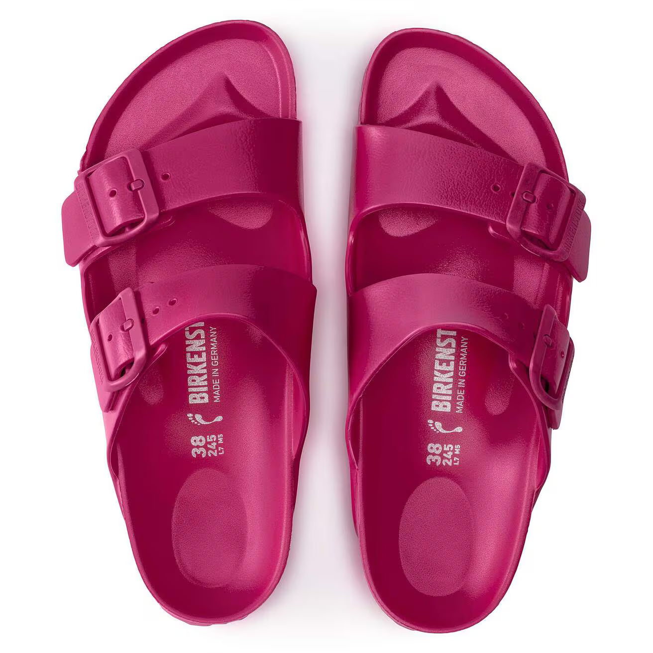 Birkenstock Arizona EVA Sandals Betroot Purple Narrow Fit