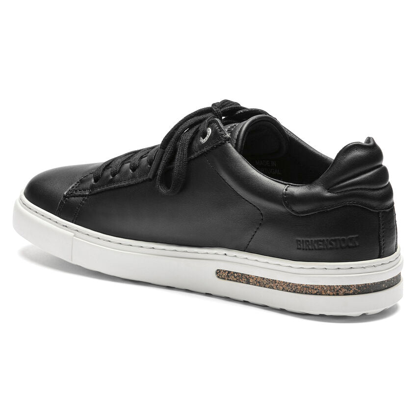 Birkenstock Bend Low Natural Leather Trainer Style Black Regular Fit
