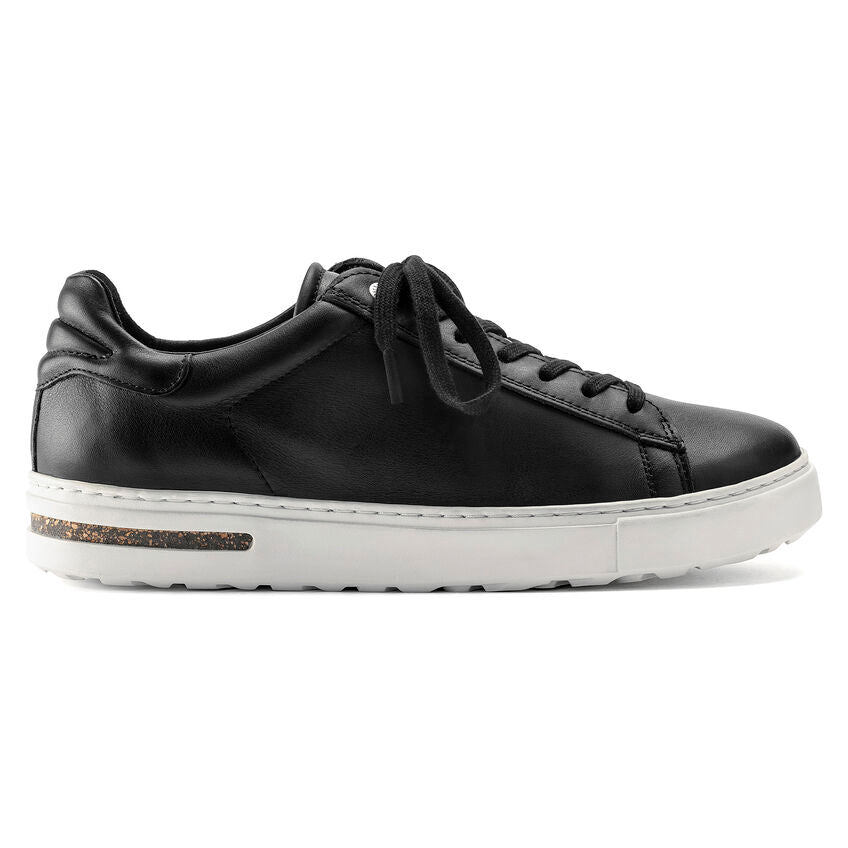 Birkenstock Bend Low Natural Leather Trainer Style Black Regular Fit