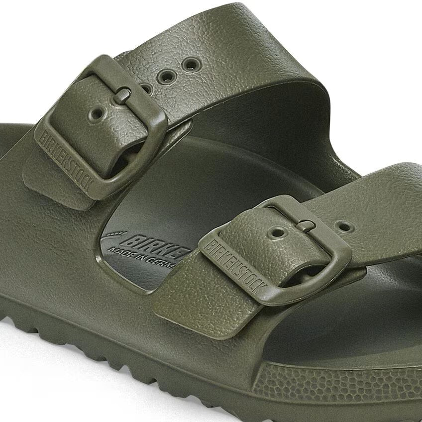 Birkenstock Arizona EVA Sandals Khaki Green Narrow Fit