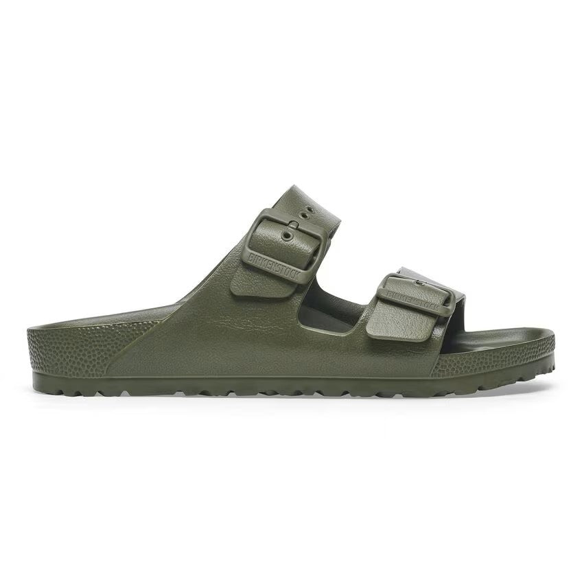 Birkenstock Arizona EVA Sandals Khaki Green Narrow Fit
