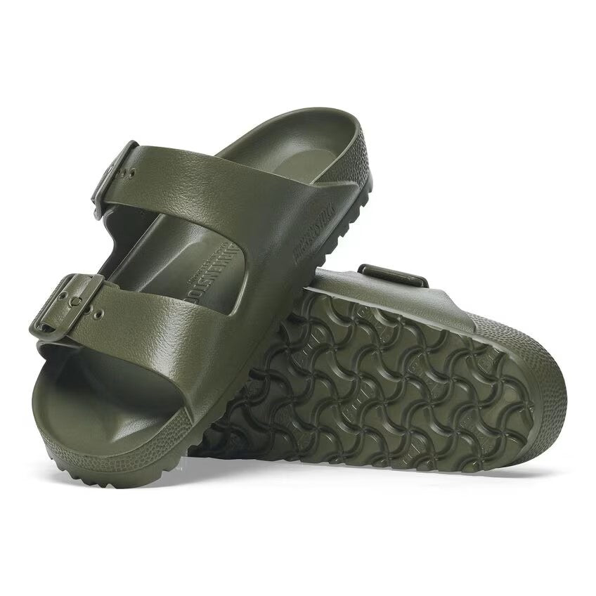 Birkenstock Arizona EVA Sandals Khaki Green Narrow Fit