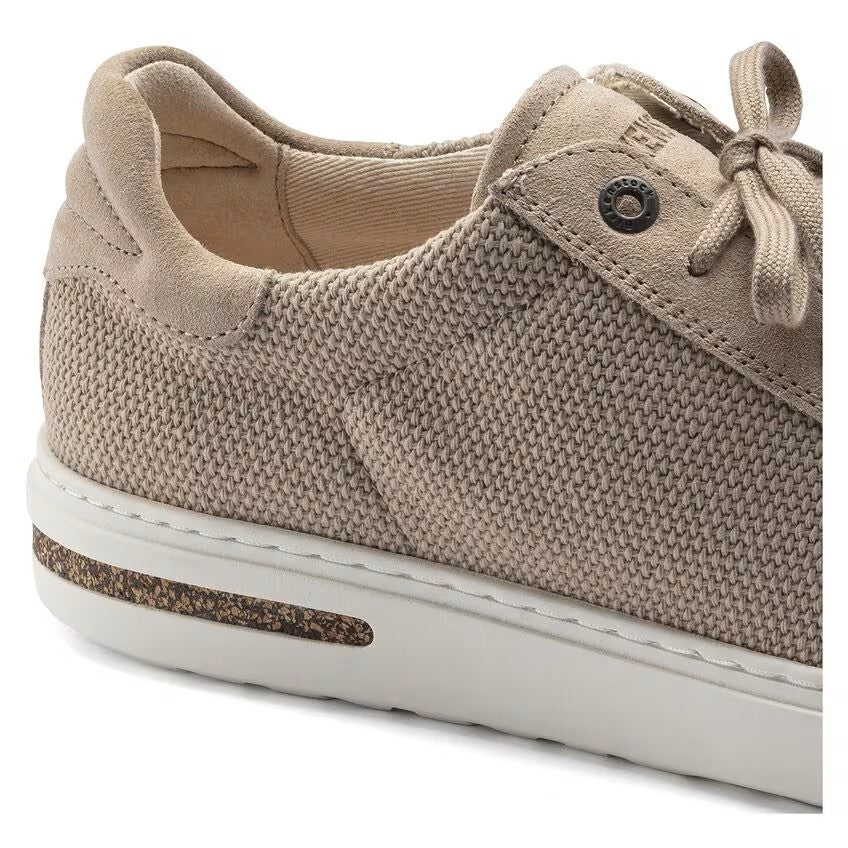 Birkenstock Bend Natural Leather Trainers Narrow Sandcastle