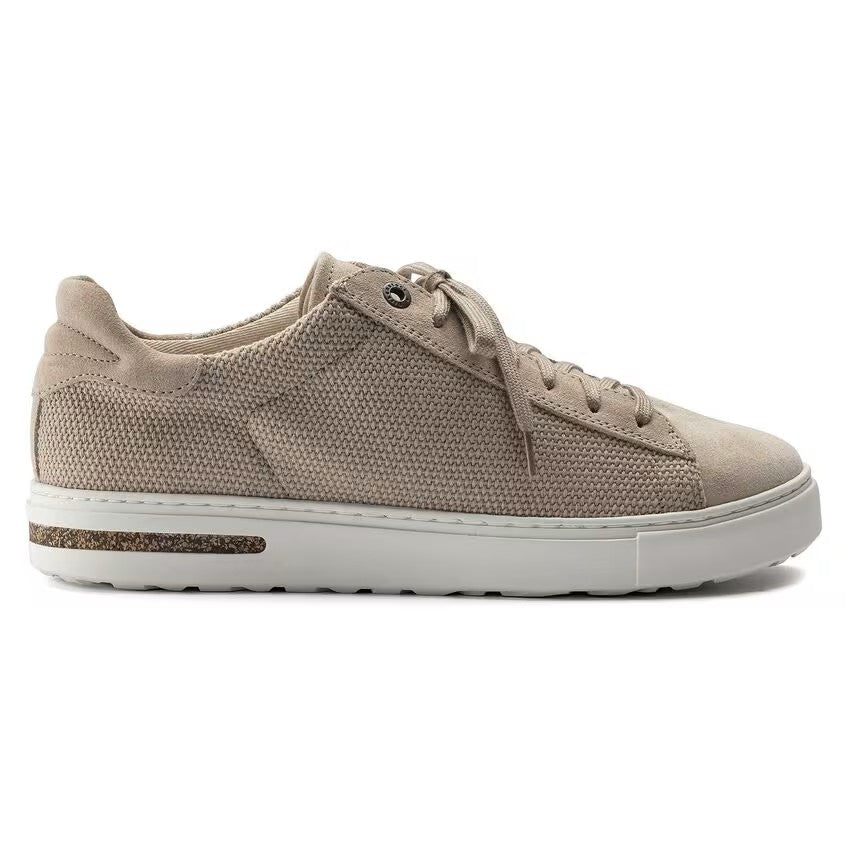 Birkenstock Bend Natural Leather Trainers Narrow Sandcastle