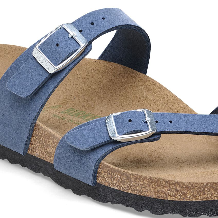 Birkenstock Mayari Soft Birki Vegan Sandals Elemental Blue Regular Fit