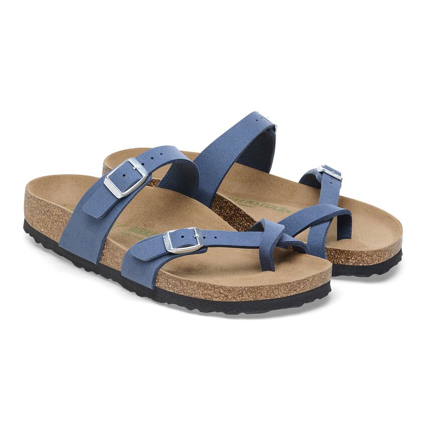 Birkenstock Mayari Soft Birki Vegan Sandals Elemental Blue Regular Fit