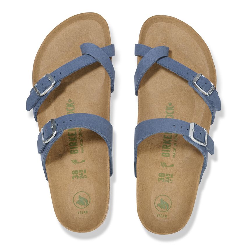 Birkenstock Mayari Soft Birki Vegan Sandals Elemental Blue Regular Fit