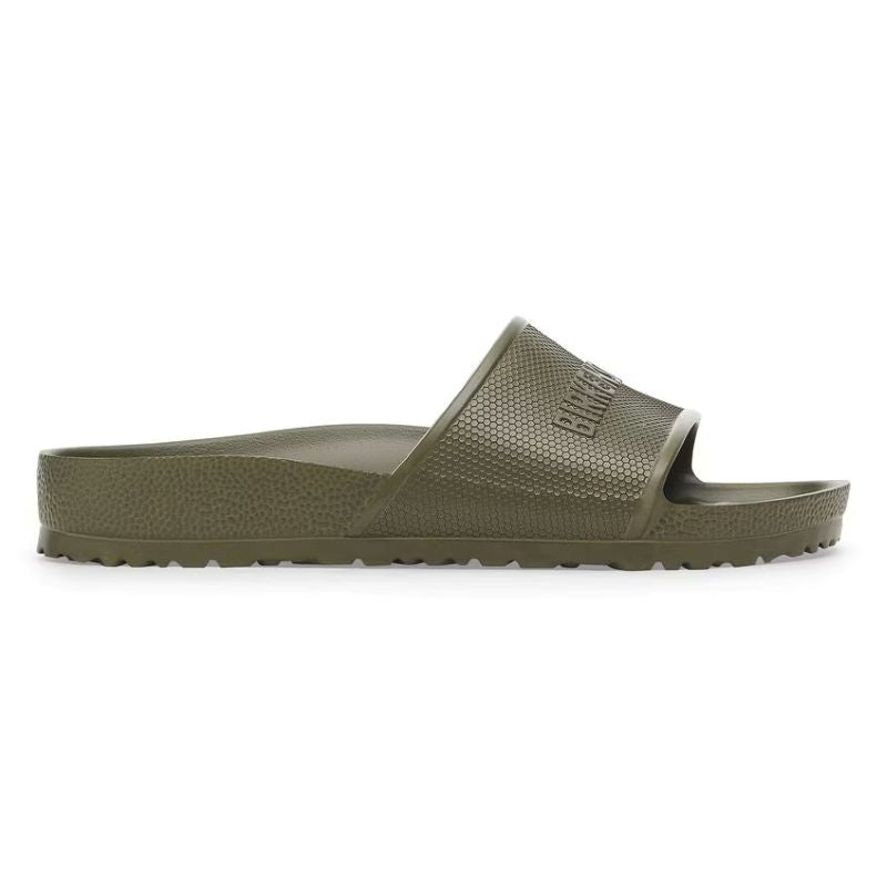 Birkenstock Barbados EVA Slide On Sandals Khaki Green Regular Fit