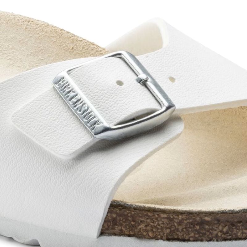 Birkenstock Madrid Birko-Flor White Narrow Fit