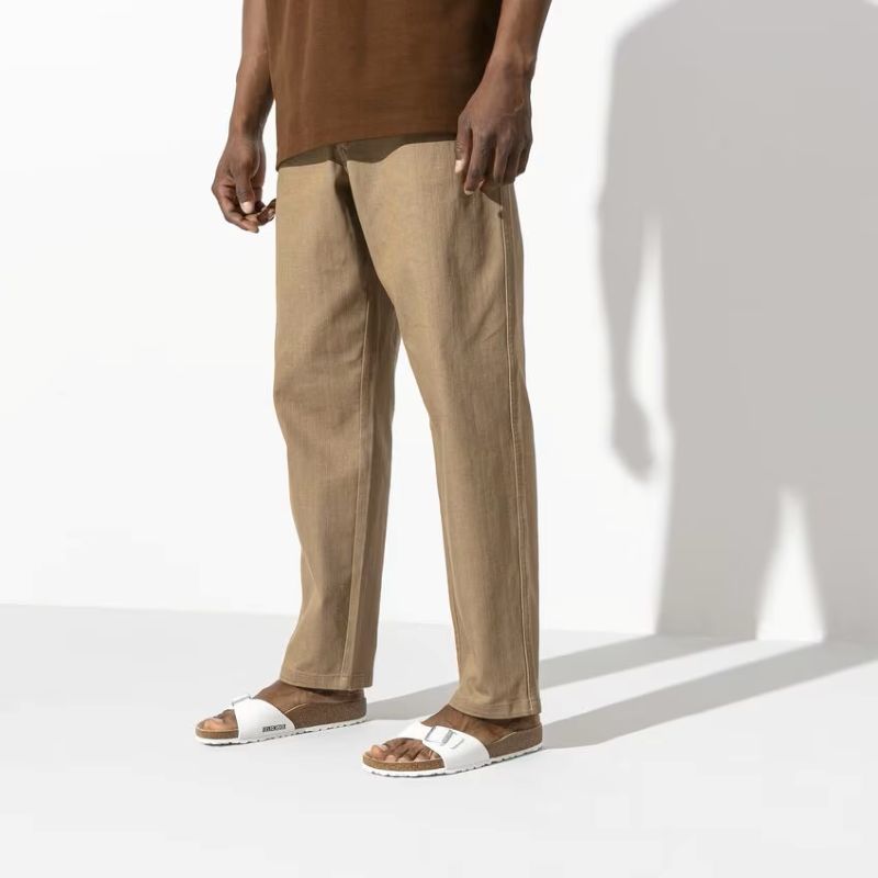 Birkenstock Madrid Birko-Flor White Narrow Fit