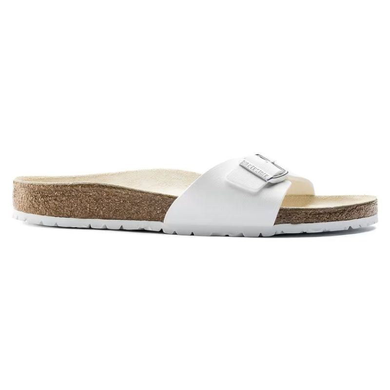 Birkenstock Madrid Birko-Flor White Narrow Fit