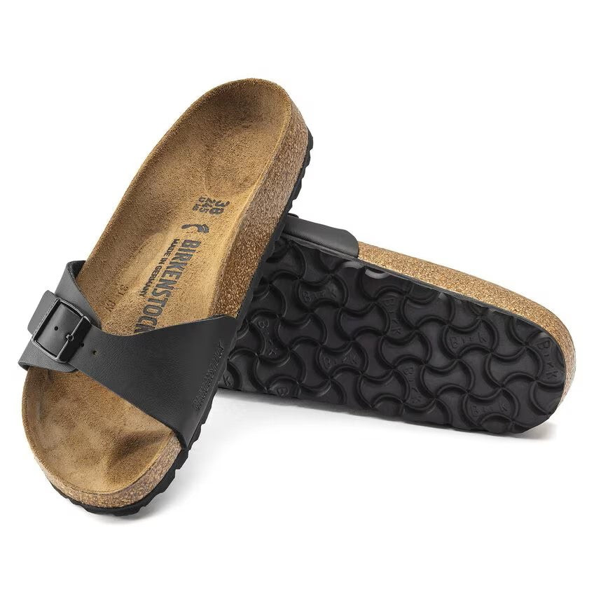 Birkenstock Madrid Birko-Flor Black Regular Fit