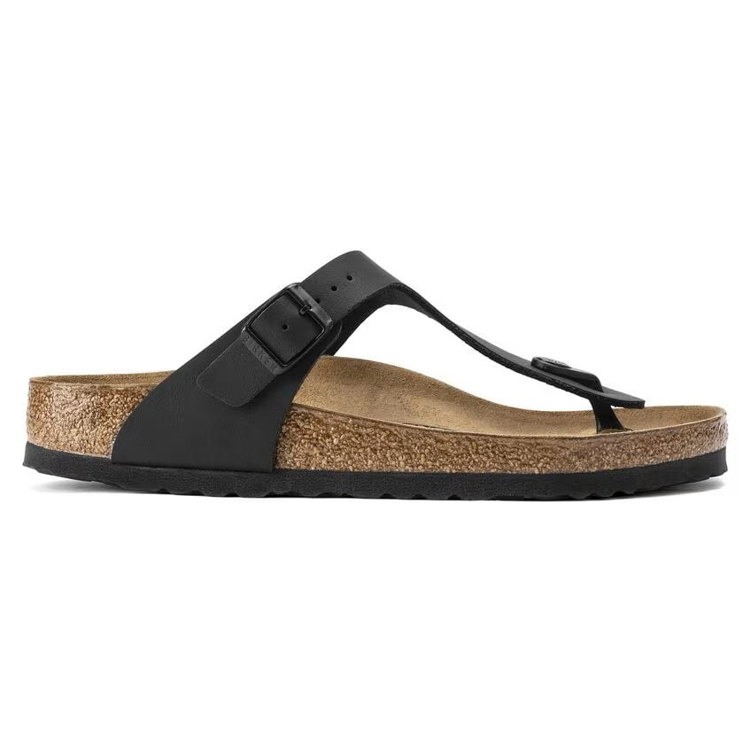 Birkenstock Gizeh Birko-Flor Sandals Black Regular Fit