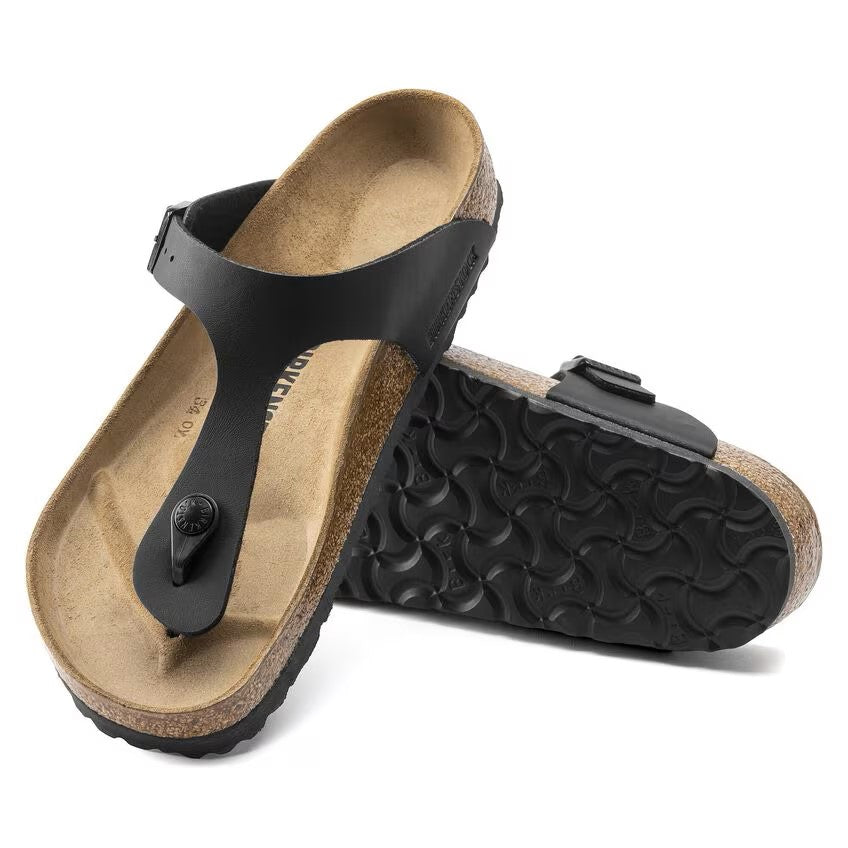 Birkenstock Gizeh Birko-Flor Sandals Black Regular Fit
