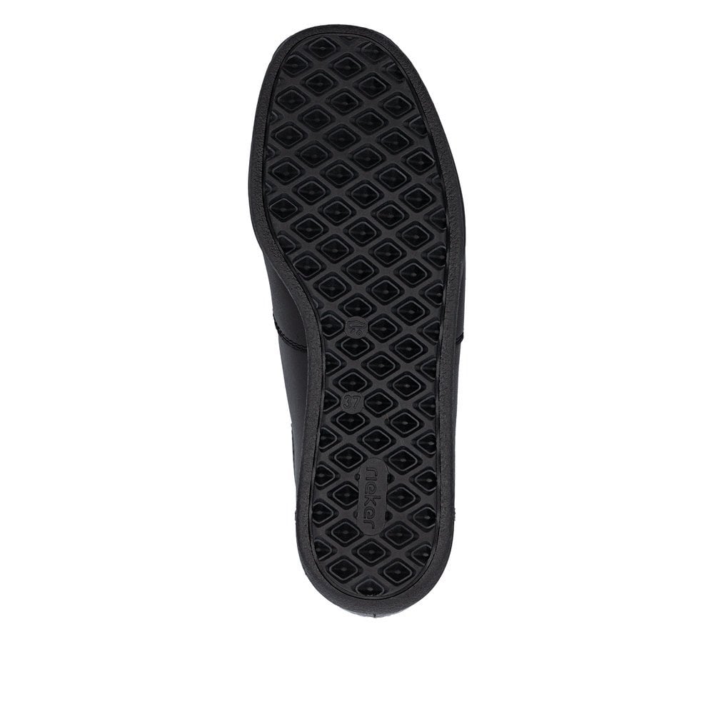 Womens Rieker Slip-On Extra Wide Shoes Black