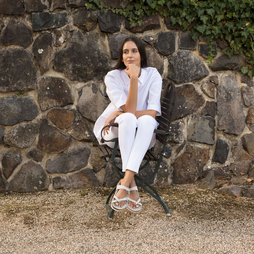Birkenstock Mayari Birko-Flor Sandals White Regular Fit