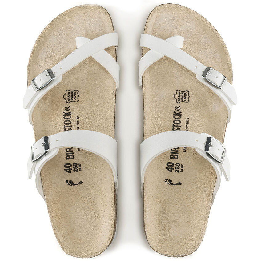 Birkenstock Mayari Birko-Flor Sandals White Regular Fit