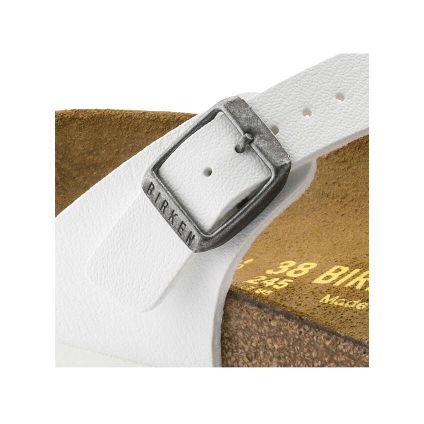 Birkenstock Gizeh Birko-Flor Sandals White Regular Fit