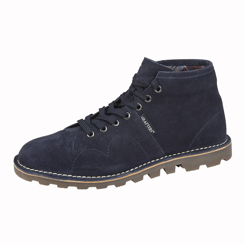 Grafters Monkey Boots Unisex Heritage Navy