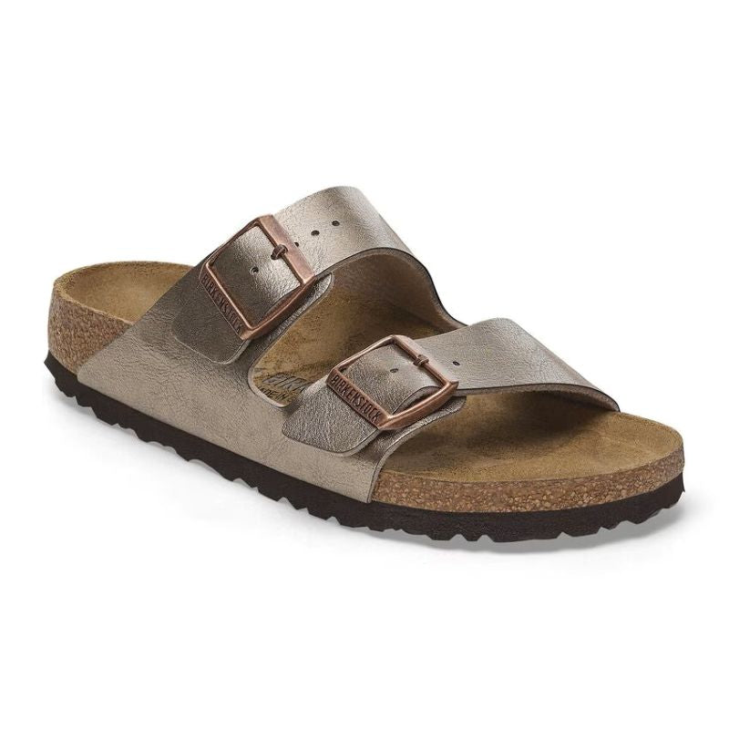 Birkenstock Arizona Two-Strap Birko-Flor Sandals Graceful Taupe Regular Fit