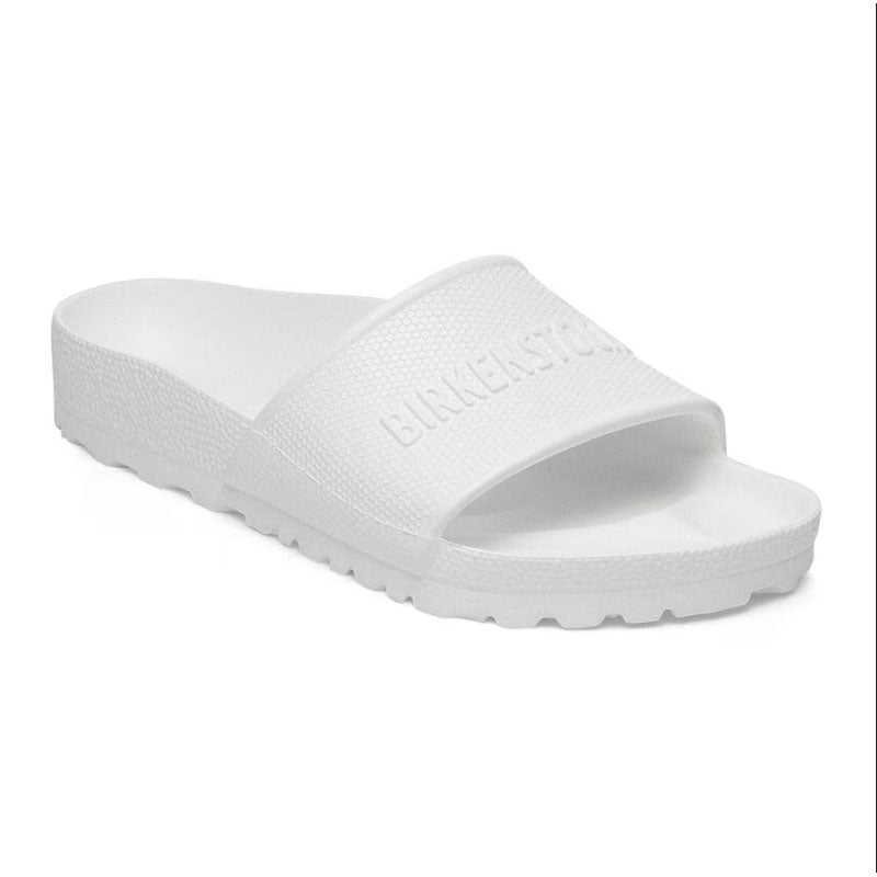 Birkenstock Barbados EVA Slide On Sandals White Regular Fit