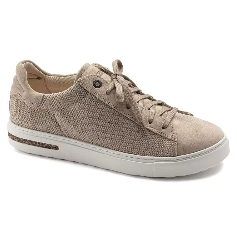 Birkenstock Bend Low Canvas Suede Trainer Style Sandcastle Narrow Fit