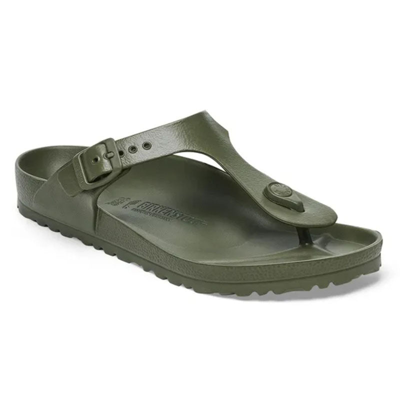 Birkenstock Gizeh EVA Sandals Khaki Green Regular Fit