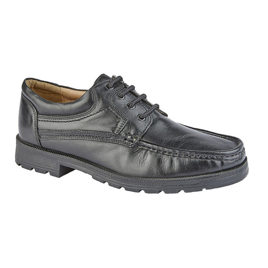 Mens Roamers Apron Gibson Shoe Black