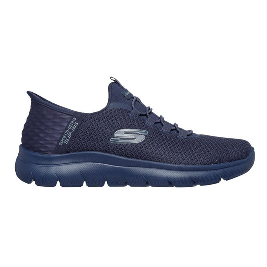 Mens Skechers Slip Ins Summits Trainers Dark Navy