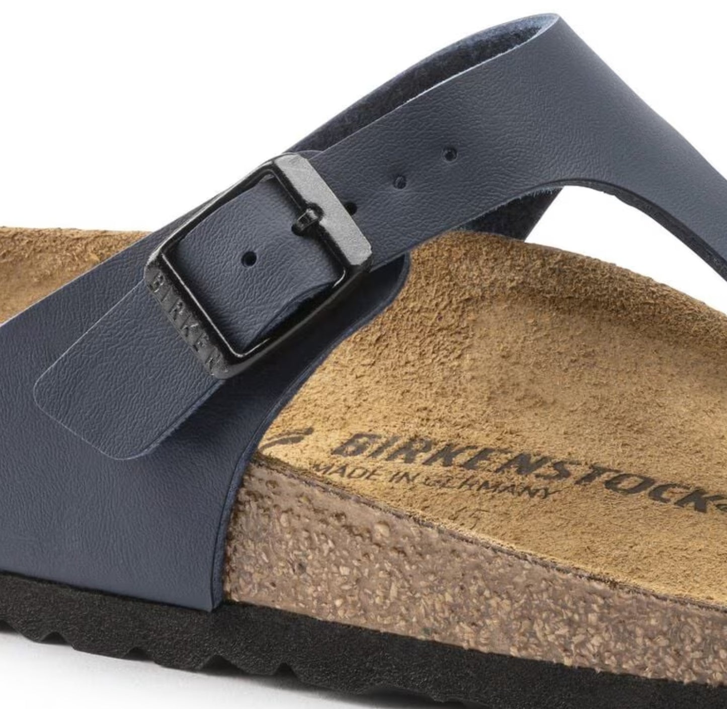 Birkenstock Gizeh Birko-Flor Sandals Blue Narrow Fit