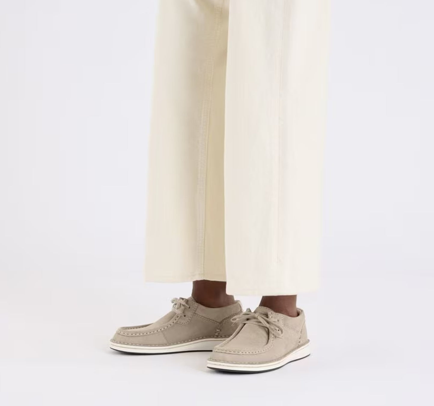 Birkenstock Pasadena Suede Leather Shoes Taupe Regular Fit