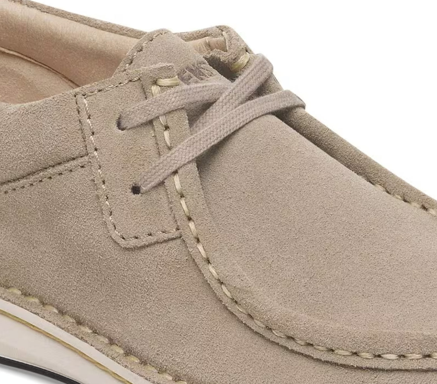 Birkenstock Pasadena Suede Leather Shoes Taupe Regular Fit