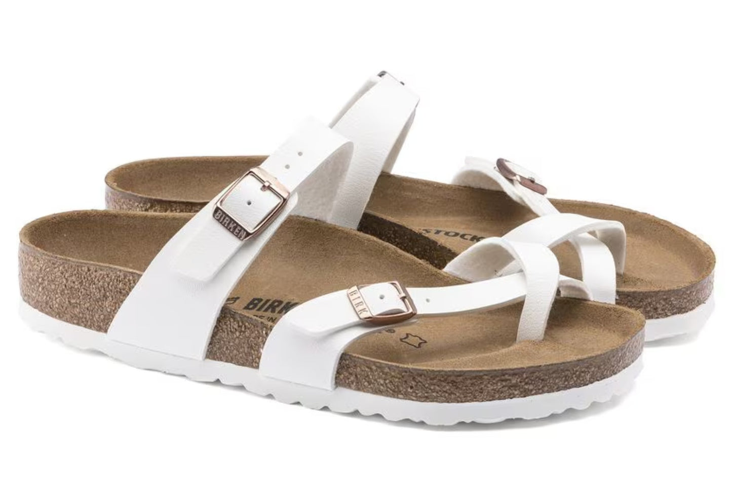 Birkenstock Mayari Birko-Flor Sandals White Regular Fit