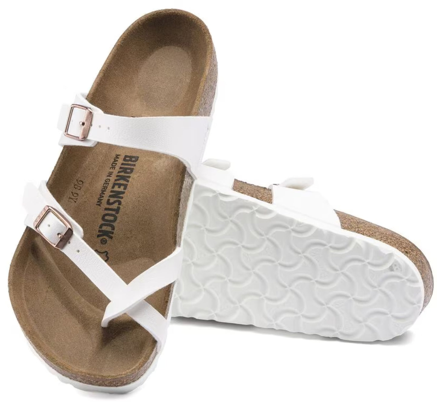 Birkenstock Mayari Birko-Flor Sandals White Regular Fit