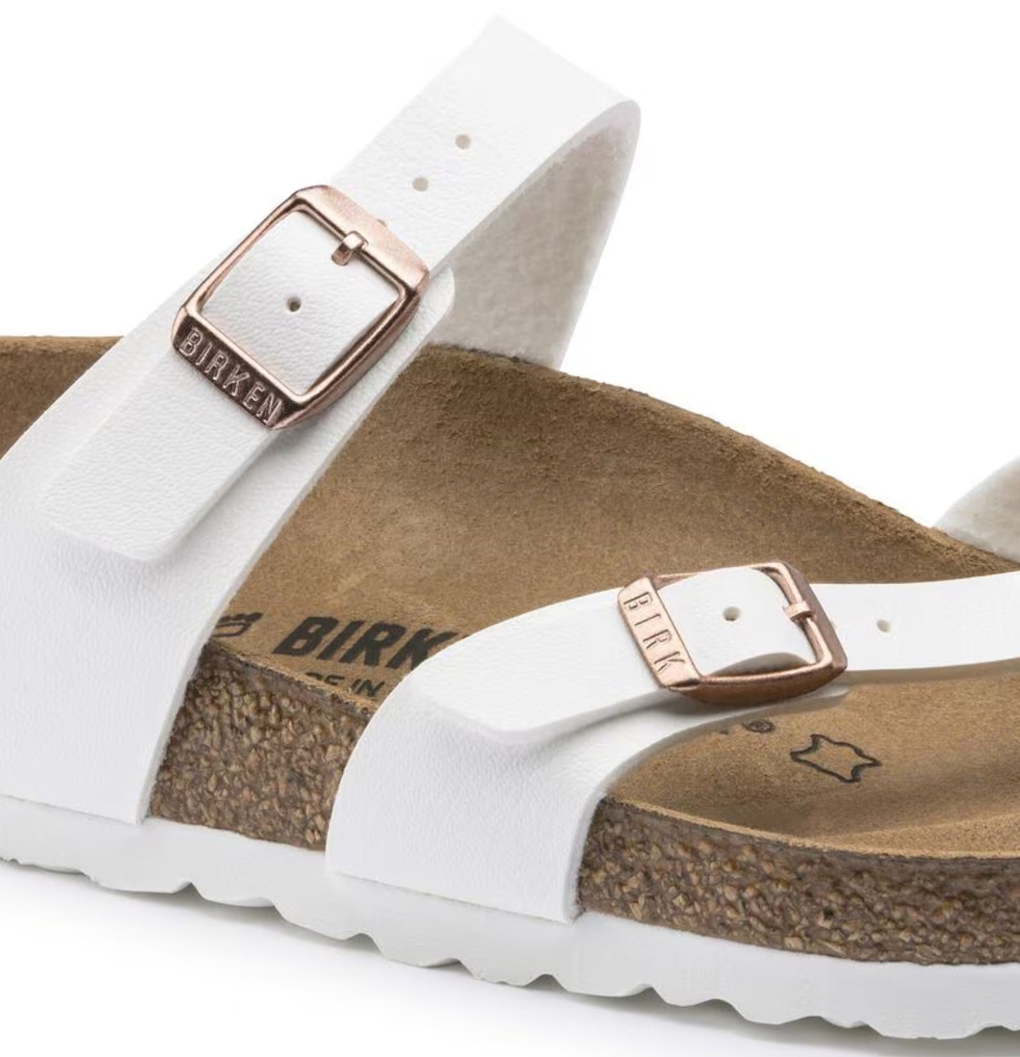 Birkenstock Mayari Birko-Flor Sandals White Regular Fit