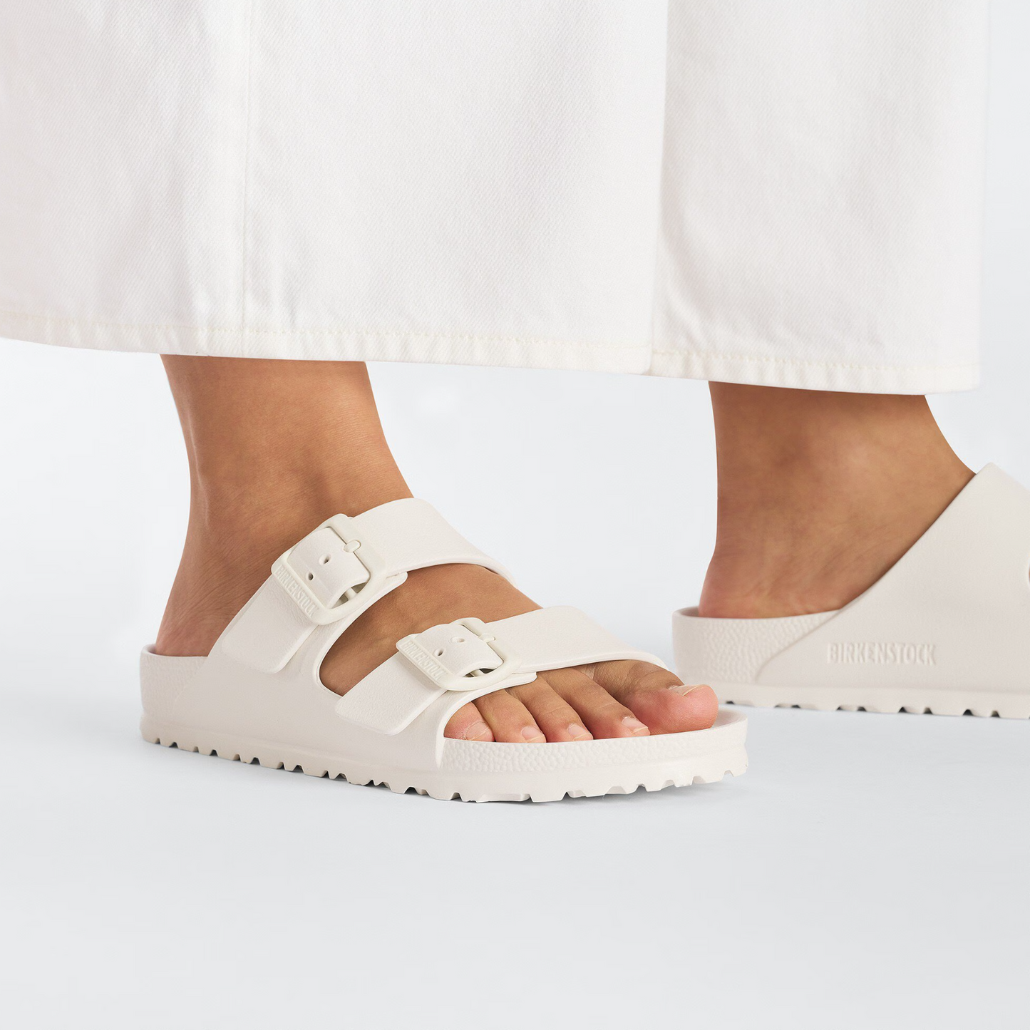 Birkenstock Arizona EVA Sandals Eggshell Regular Fit