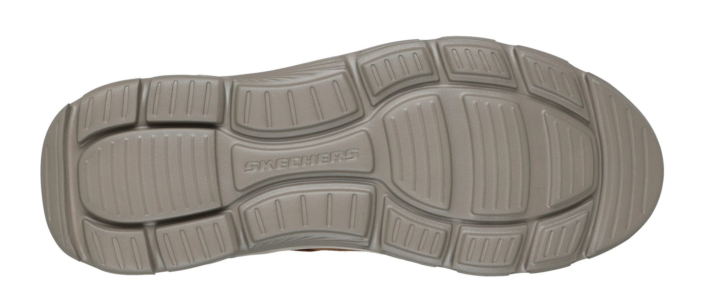 Mens Skechers Slip In Garza Rowan Relaxed Fit Shoes Brown