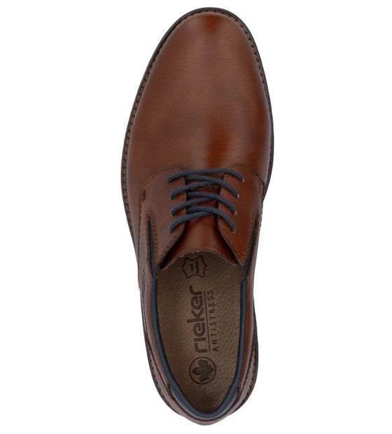 Mens Rieker Elasticated Shoes Brown