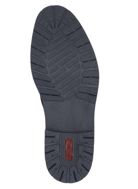 Mens Rieker Elasticated Shoes Brown
