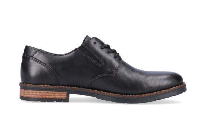 Mens Rieker Elasticated Shoes Black