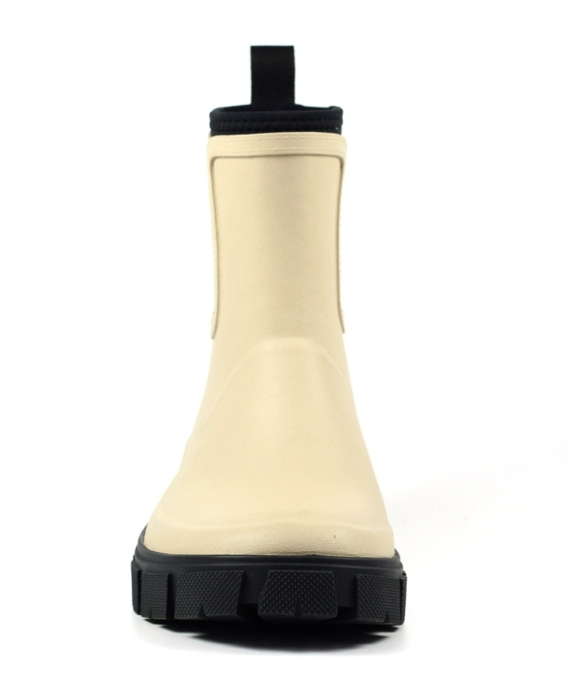 Womens Lazy Dogz Ankle Wellingtons Cream