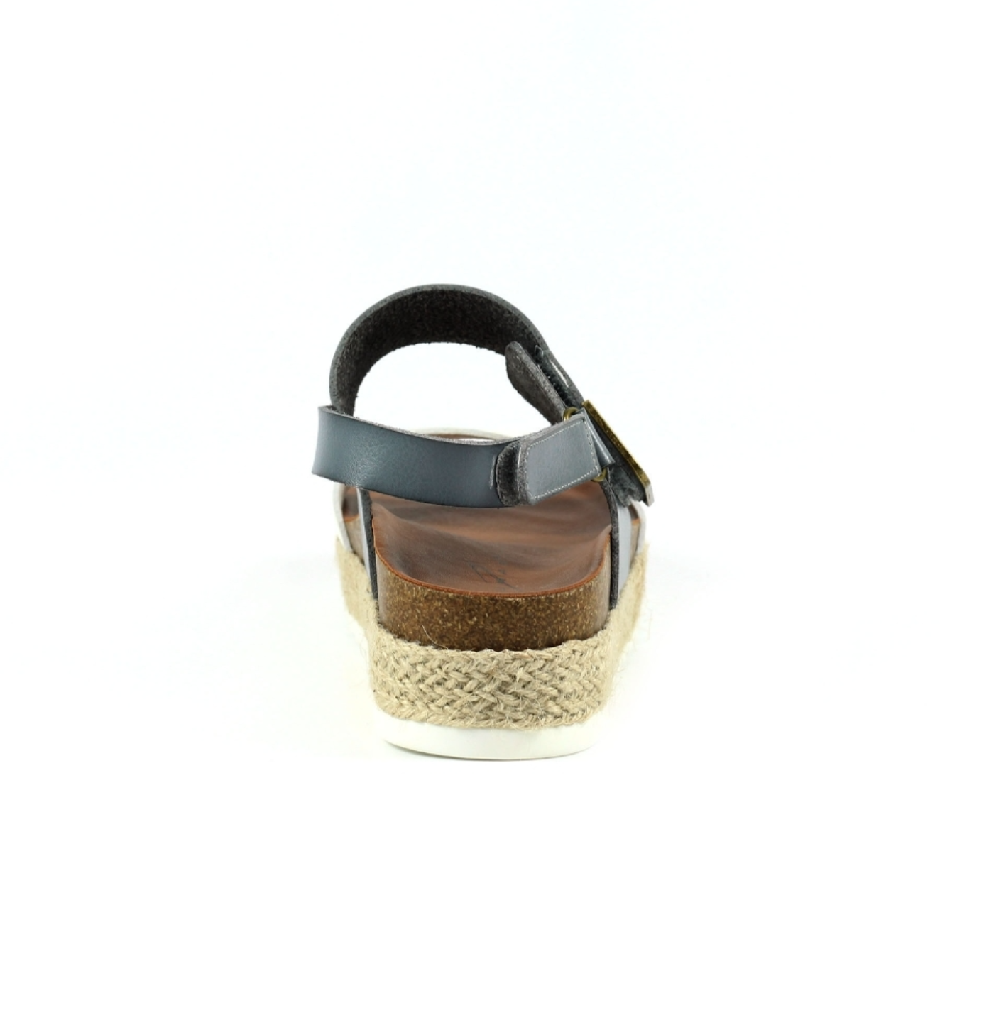 Womens Lunar Two Strap Sandals White And Blue