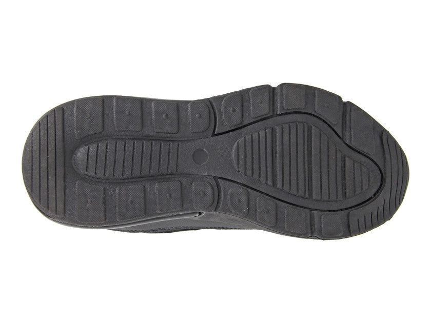 Kids Rdek EAGLE Touch Fastening Elastic Lace Trainers Black