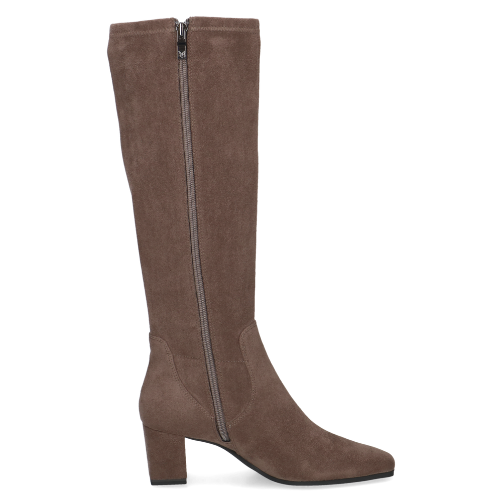 Womens Caprice Cafe Stretch Boots Brown