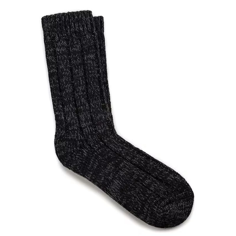 Womens Birkenstock Cotton Socks Dark Grey brookfield comfort