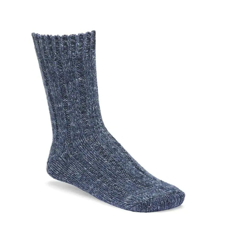 Womens Birkenstock Cotton Twist Socks Blue brookfield comfort