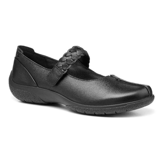 Womens Hotter Shake II Shoes Mary Jane Standard and Wide Fit Black