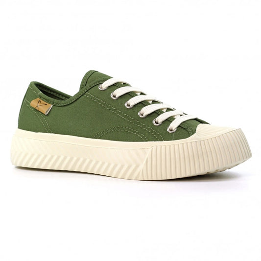 Womens Lunar Jayne II khaki trainer