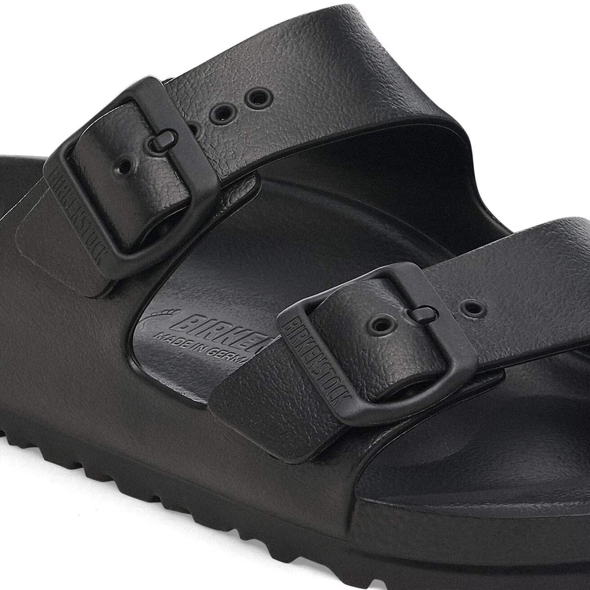 Birkenstock Arizona EVA Sandals Black Narrow Fit – detail view